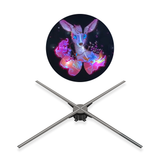 Load image into Gallery viewer, 100CM 1440pcs LED WIFI Cloud 3D hologram projector